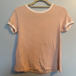 Baby pink super soft crew neck